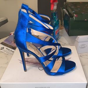 Royal blue Jessica Simpson heels
